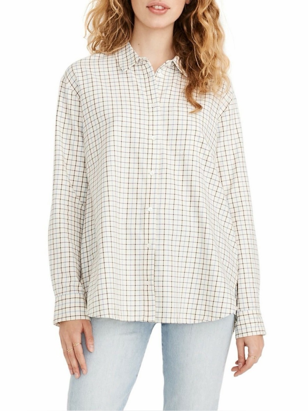 Madewell Women’s Ex-Boyfriend Shirt size XL